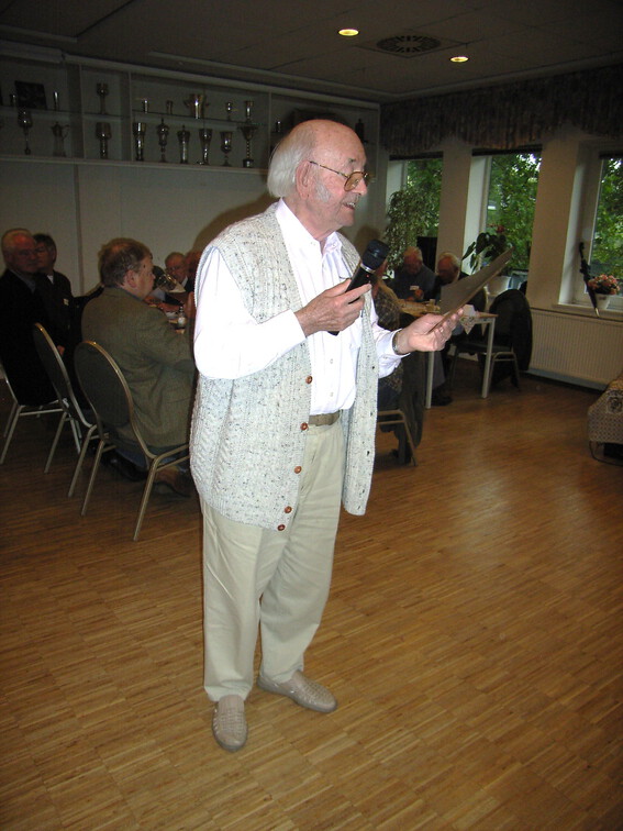 der liebe Erich, noch rechtzeitig aus Österreich angereist.