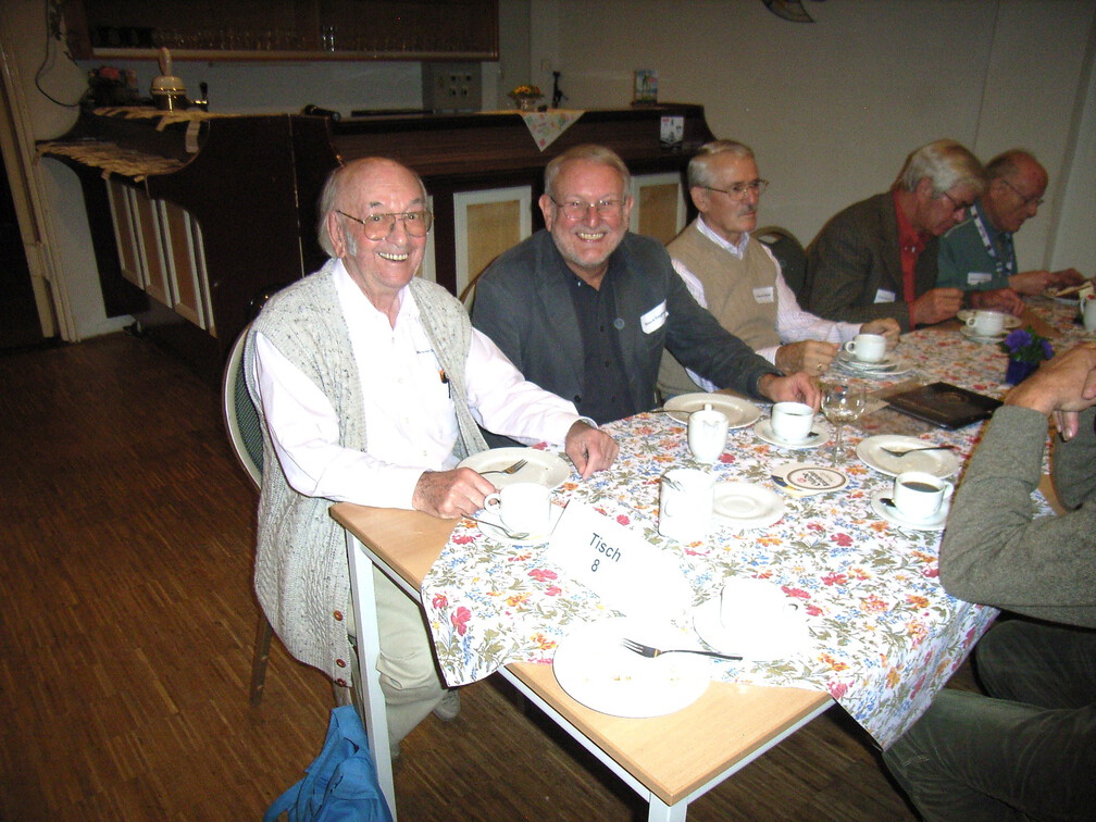 v.l.n.r: Dr. Erich Meixner, Siegfried Brosch, Manfred Großmann, Werner Eicke, Dr. Helmut Weichart