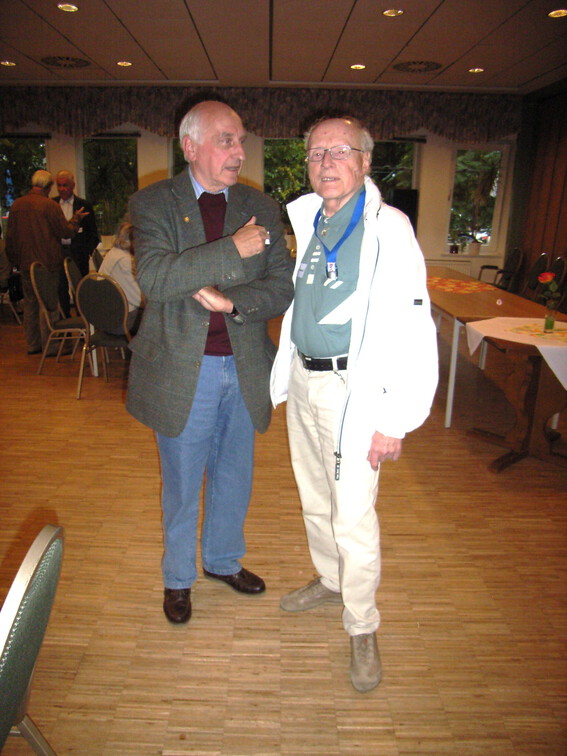 Zwiegespräch: Herbert Talke und Dr. Helmut Weichart