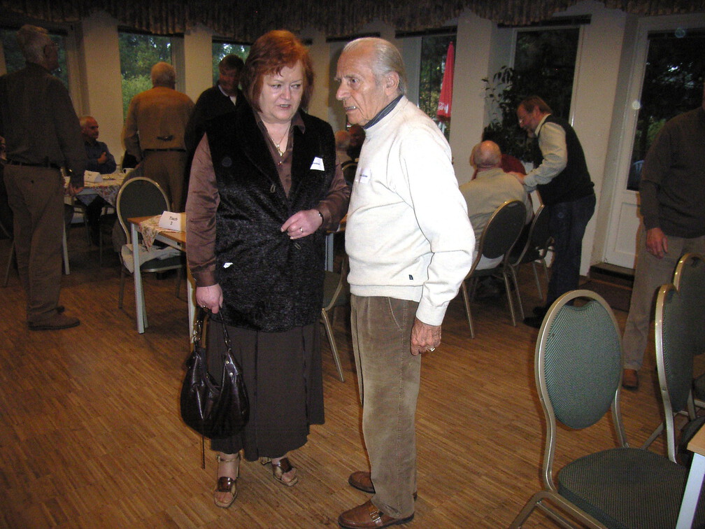 Zwiegespräch: Heidrun Helberg und Günter Aufenberg