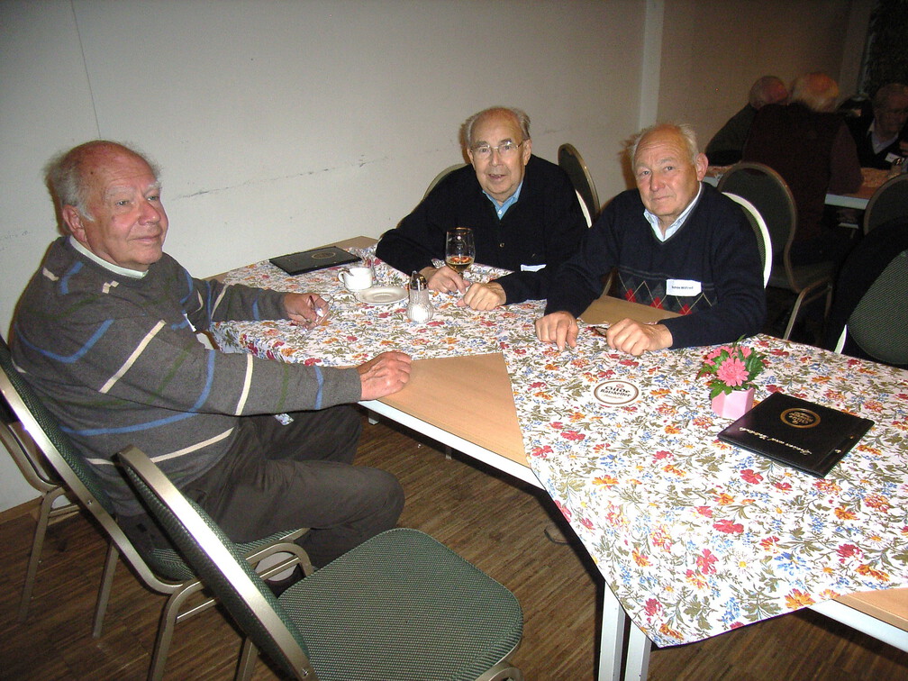 Fast die Letzten: Jürgen Ragge, Hans-Georg Kromrei, Winni Pu (Wilfried Schön)