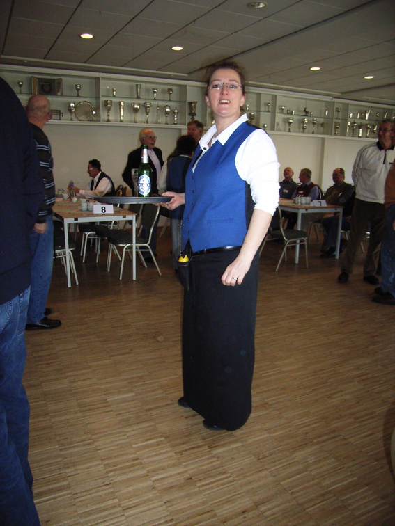 Unsere flotte Kellnerin