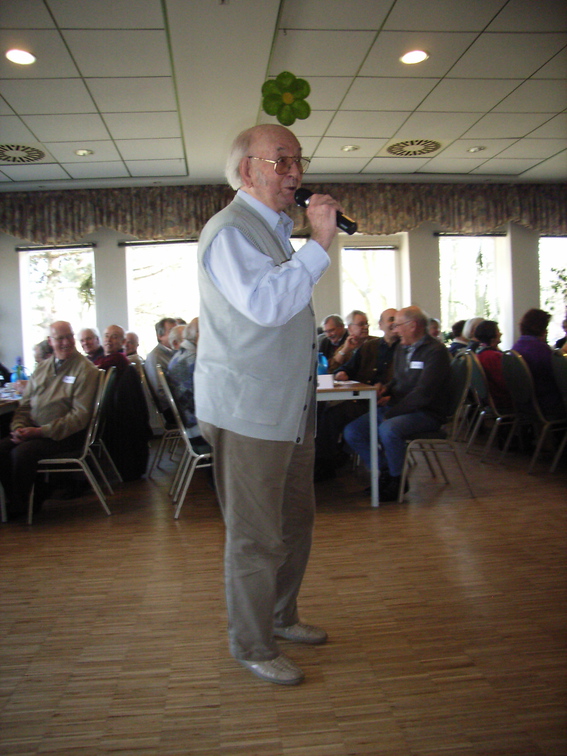 Erich Meixner in Rednerlaune