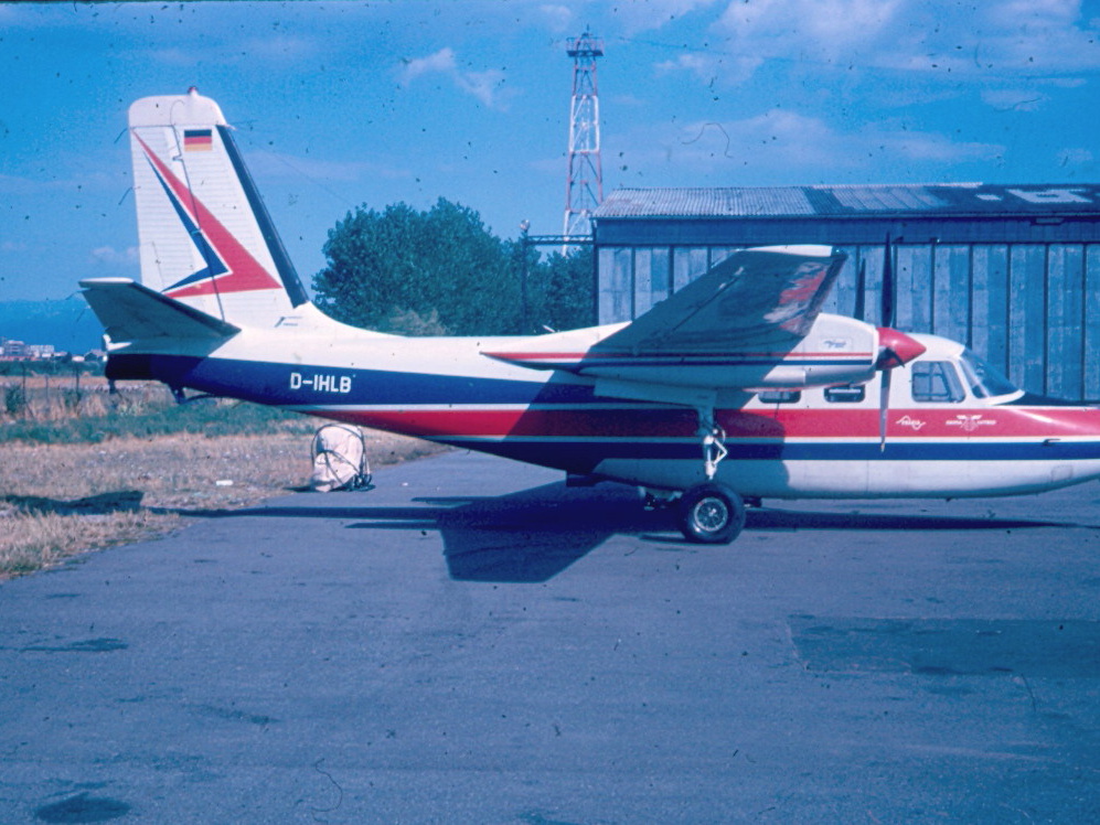Meßflugzeug Aerocommander 680 F