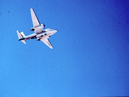 Aerocommander 680 F in der Luft