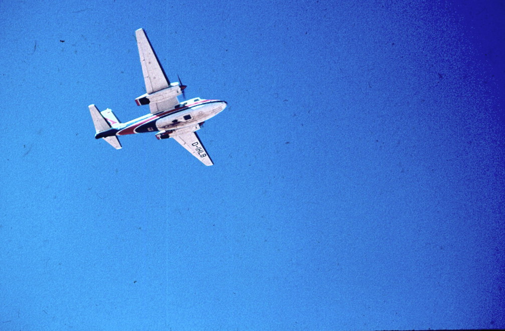 Aerocommander 680 F in der Luft