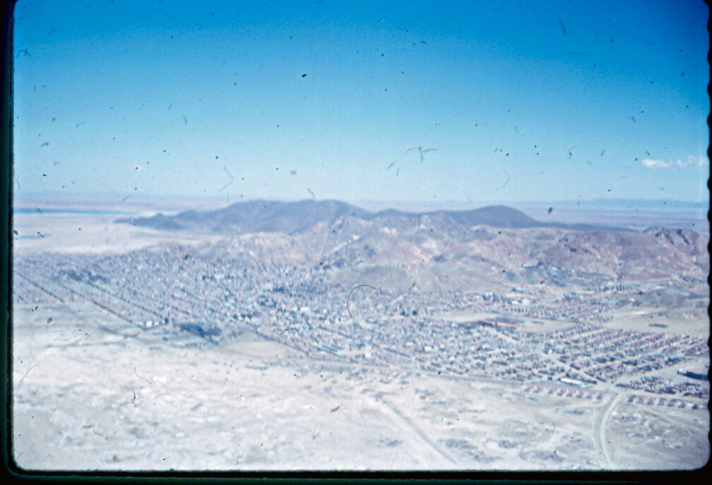 Nächste Basis Oruro aus der Luft