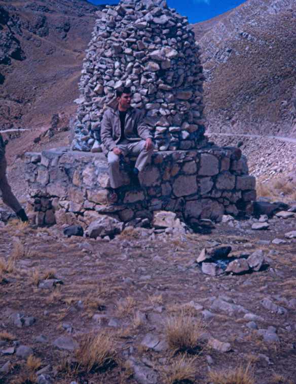 Höchster Paß der Strecke = 4900 m