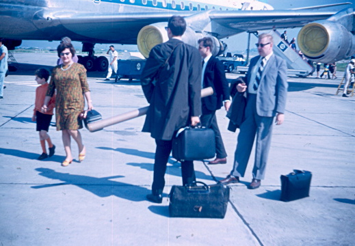 Ankunft 1968 in Rio de Janeiro