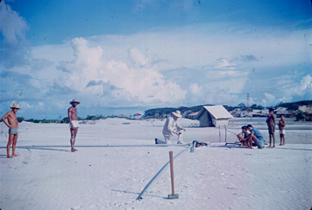 Aufbau der ANA Station Bujussucanga