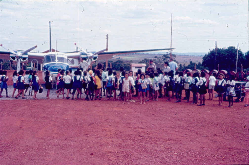 Die Schulkinder interessiert unsere Arbeit