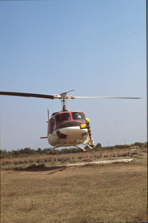 Heli-Trupp Ochse - Hubschrauber startet