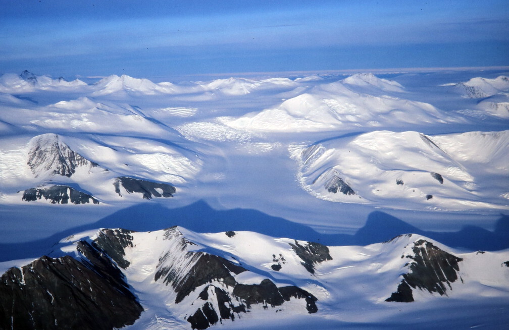 im Messgebiet - USARP-Mountains