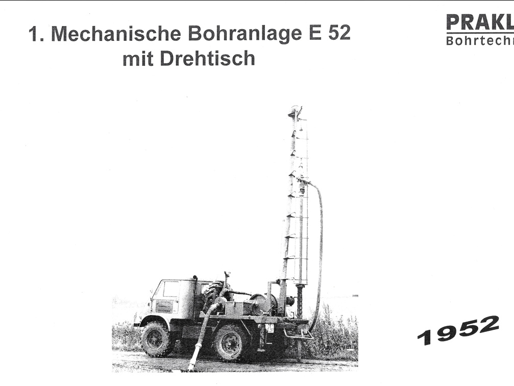 Bohranlage E52 1952