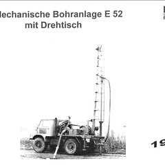 Bohranlage E52 1952