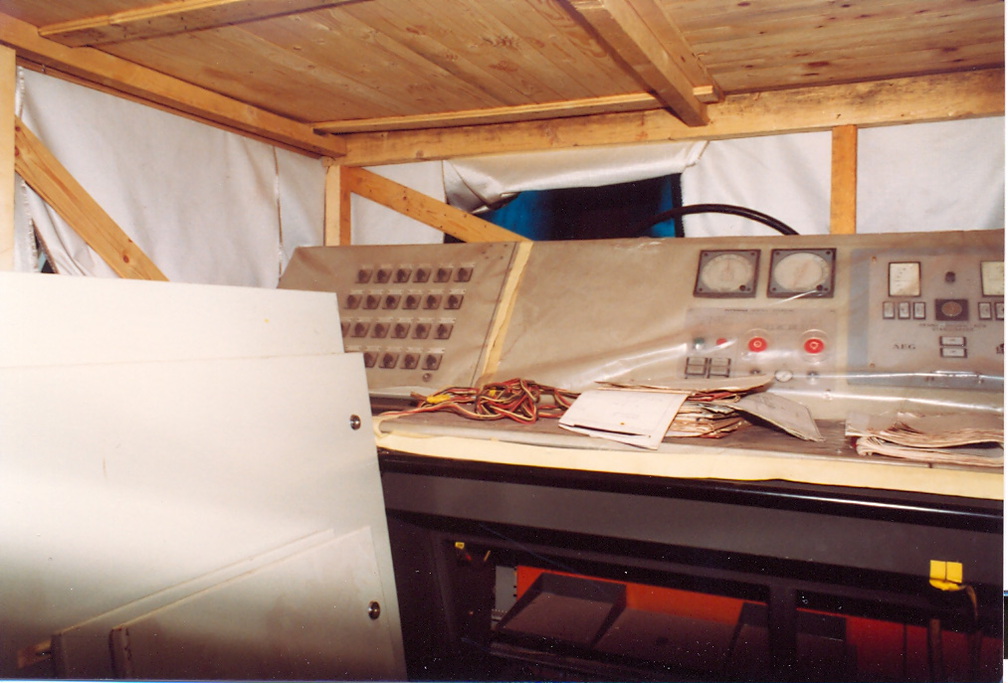 Pultabschnitt Positionslampen