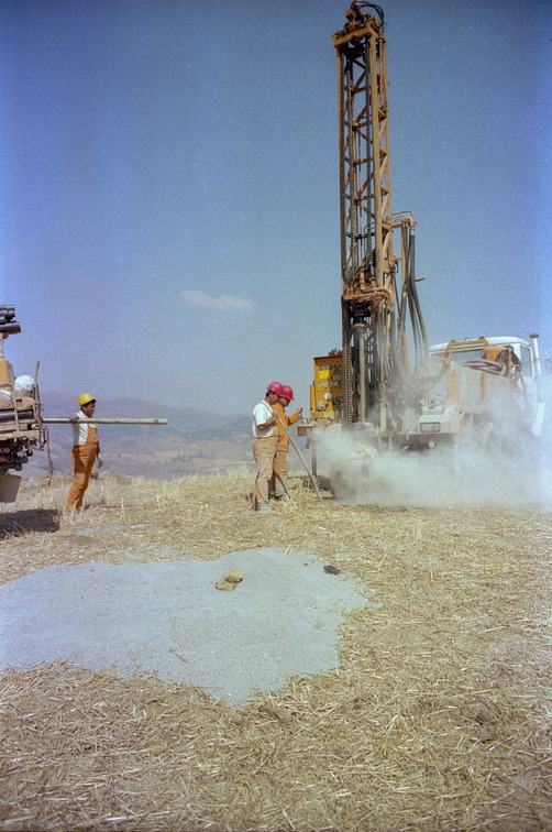Sizilien Bohrarbeiten 1992  0001