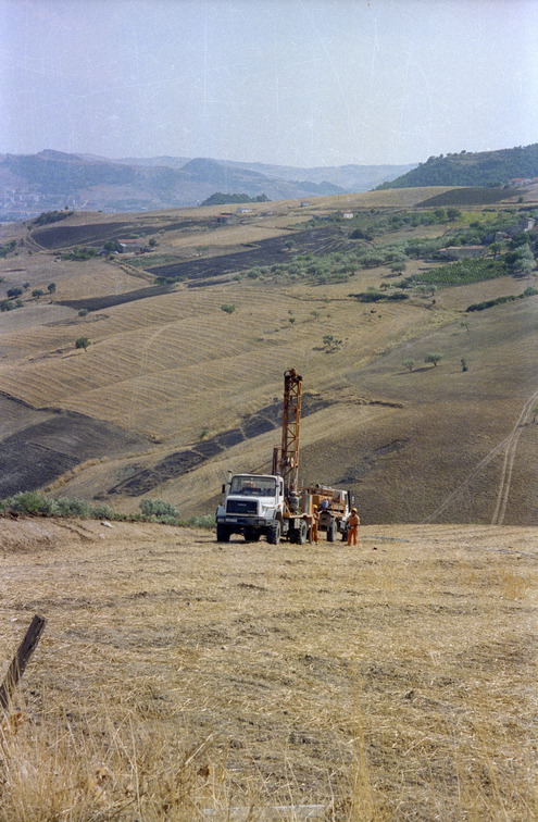 Sizilien Bohrarbeiten 1992  0002