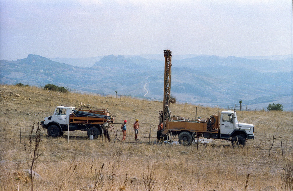 Sizilien Bohrarbeiten 1992  0005