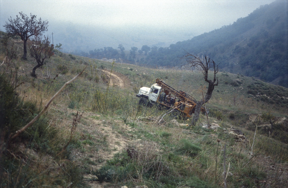 Sizilien Bohrarbeiten 1992  0008