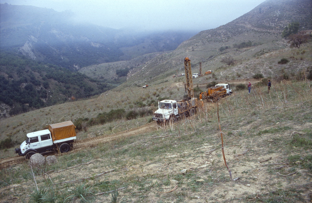 Sizilien Bohrarbeiten 1992  0015