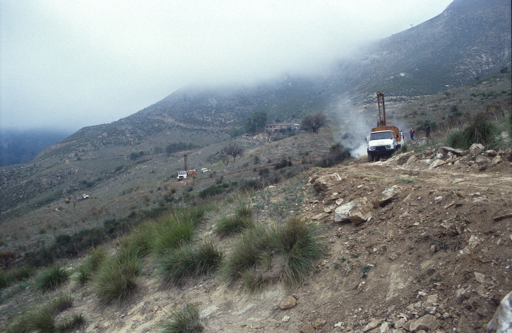 Sizilien Bohrarbeiten 1992  0016