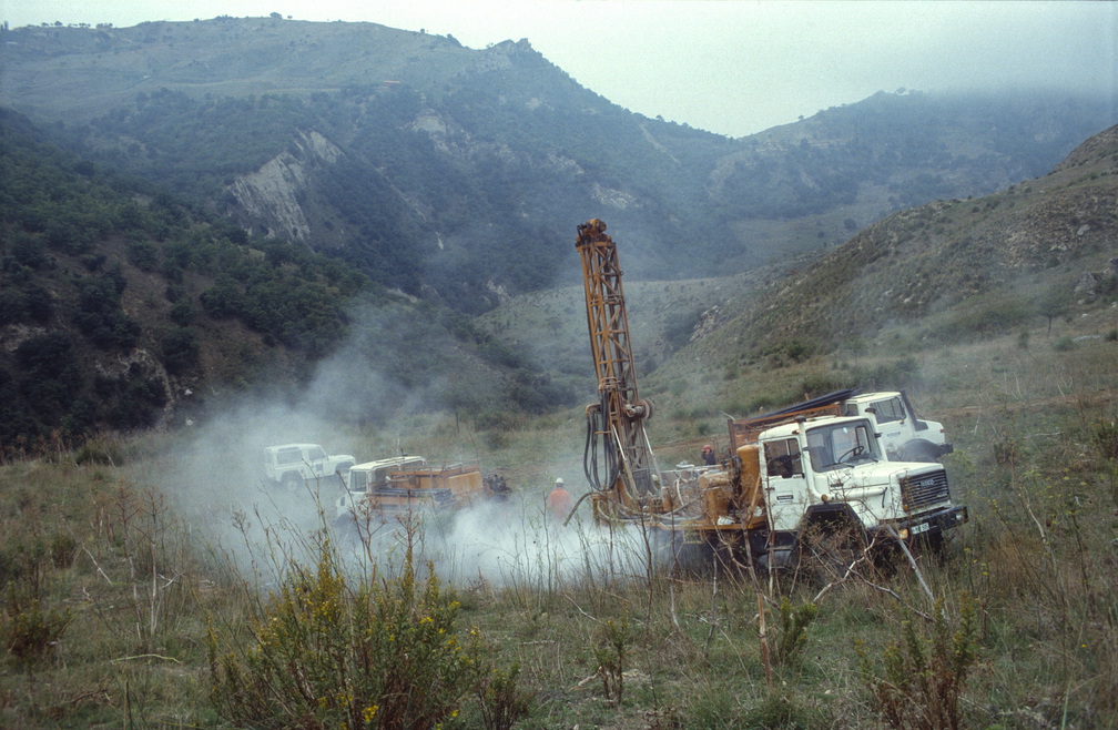 Sizilien Bohrarbeiten 1992  0023