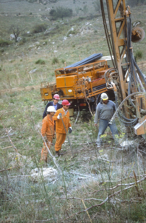 Sizilien Bohrarbeiten 1992  0025