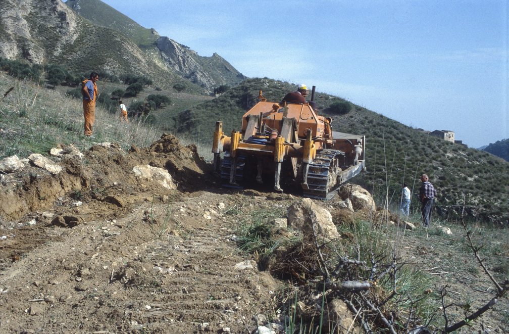 Sizilien Kabelarbeiten 1992  0009