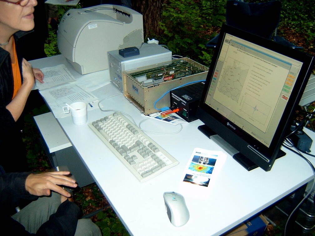 Die Apparatur der BGR