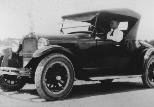 Kolb, der erste eigene Wagen, ein Dodge Roadster