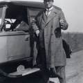 Der 'Boss', Truppbesuch 1926 in Louisiana. Die obligate Zigarre durfte nicht fehlen.