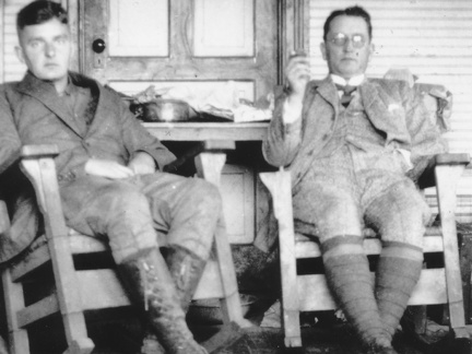 Dr. Friedrich Trappe, Dr. Ludger Mintrop in Topila, Mexiko, 1926.