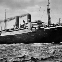 Die MÜNCHEN des NDL wurde 1923 für die Nordatlantikroute in Dienst gestellt... und fuhr mit Unterbrechungen bis 1930 nach New York. Nach einem Brand dort wurde das Schiff umgebaut und in STEUBEN umgetauft. Sie sank 1945 in der Ostsee.