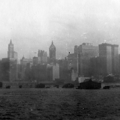 Skyline von New York wahrscheinlich 1927