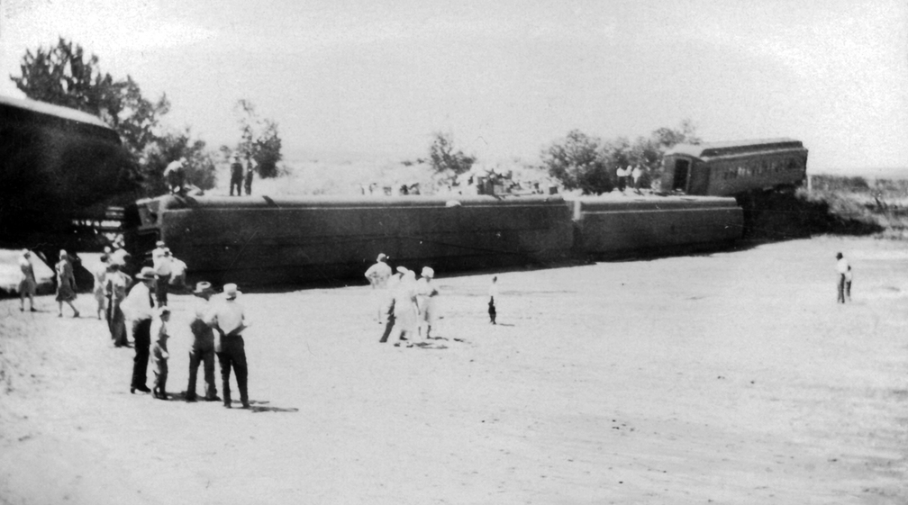 Entgleisungen waren damals noch fast an der Tagesordnung