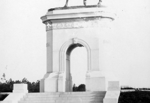 Denkmal mit Reiterstandbild von Sam Houston