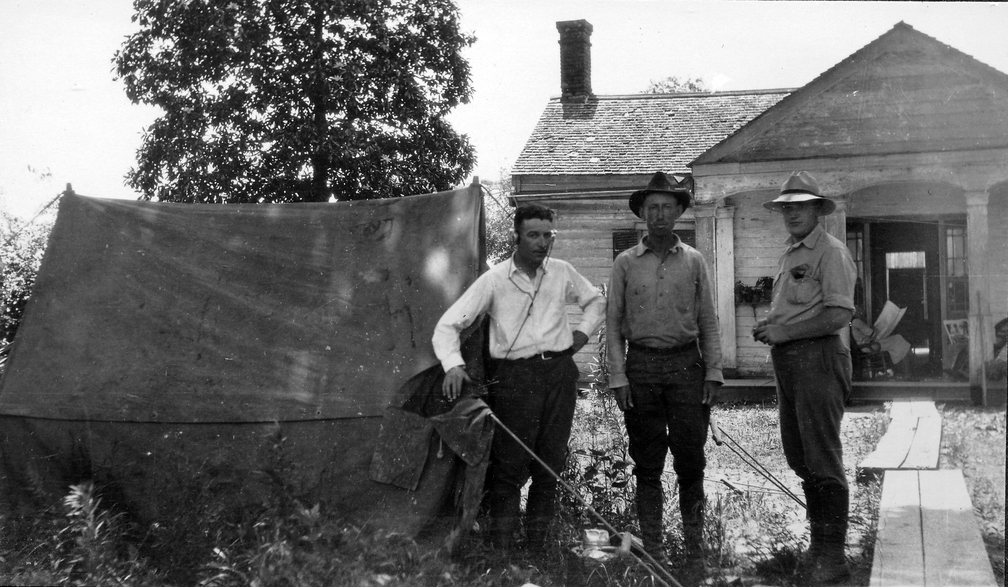 Ein neuer Messpunkt unmittelbar neben einem Haus