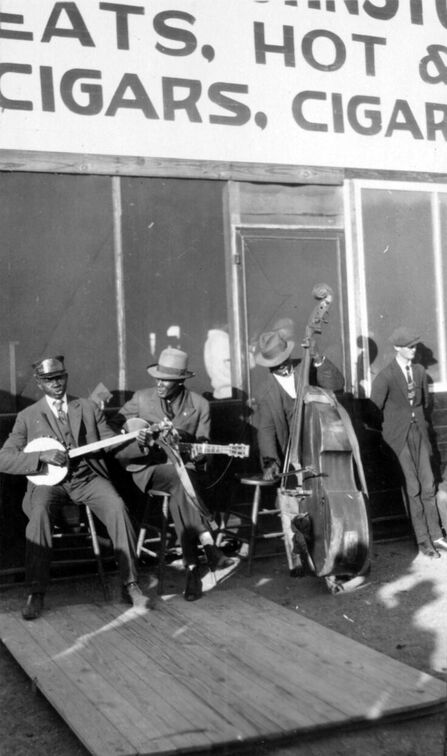 Eine typische Blues-Combo der 1920er Jahre
