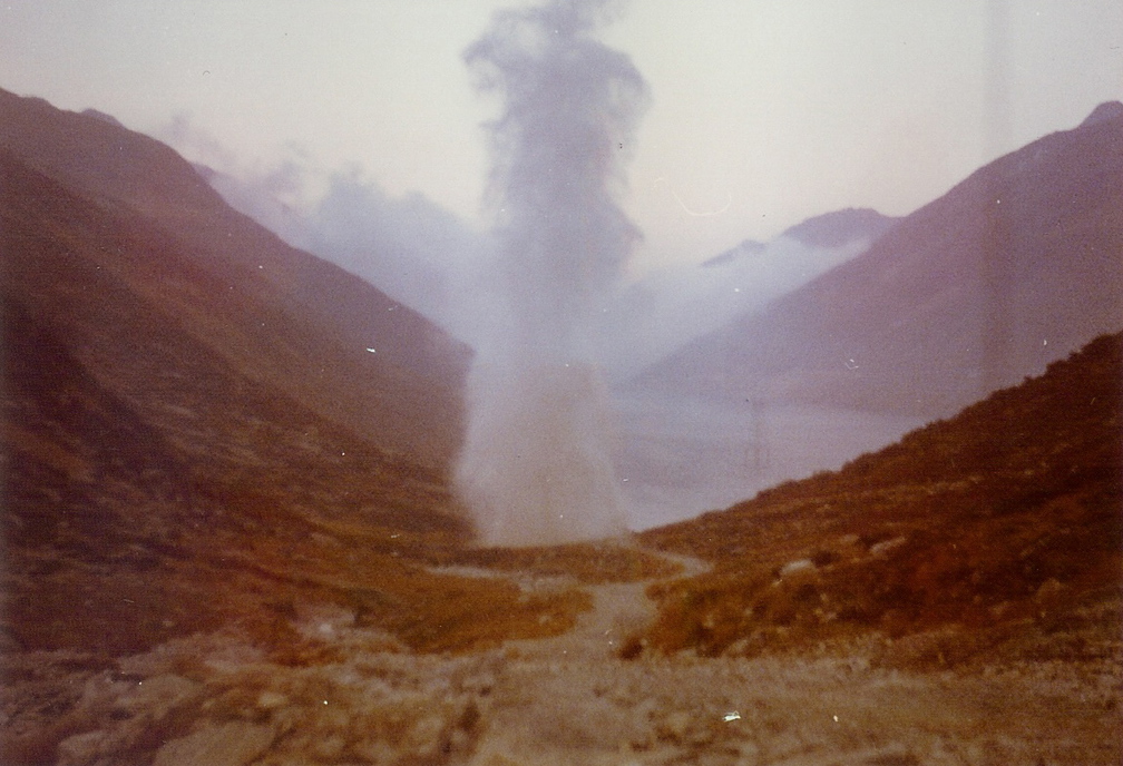 PS Schweiz Sep Okt71 Lukmanierpass Sprengung