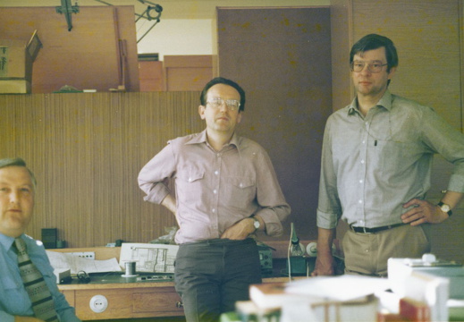 v.l.n.r. Dieter Elzener; Dieter Homann; Werner Eicke